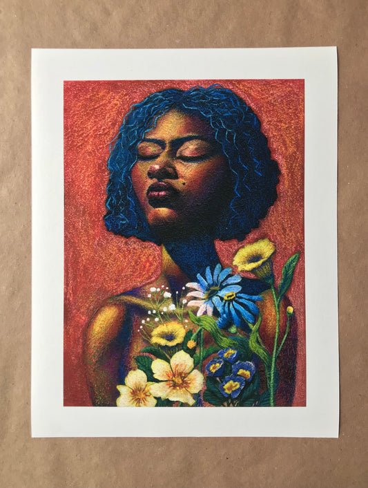 "Feeling is already gain" Gicleé print